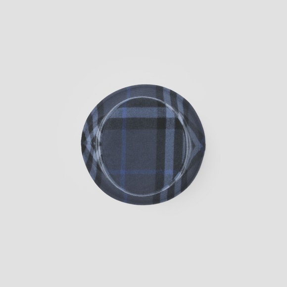 Burberry Check Wool Cashmere Bucket Hat - Picture 13 of 13
